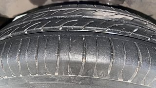 Used 2013 Hyundai Santro Xing [2007-2014] GLS Petrol Manual tyres LEFT FRONT TYRE TREAD VIEW