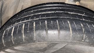 Used 2018 Maruti Suzuki Ciaz Alpha Petrol Petrol Manual tyres LEFT FRONT TYRE TREAD VIEW