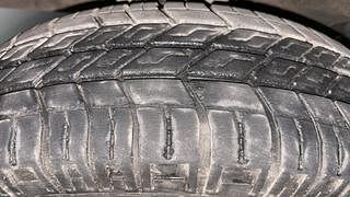 Used 2021 Maruti Suzuki Eeco STD 5 STR Petrol Manual tyres LEFT FRONT TYRE TREAD VIEW