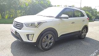 Used 2017 Hyundai Creta [2015-2018] 1.6 SX Plus Auto Petrol Petrol Automatic exterior LEFT FRONT CORNER VIEW