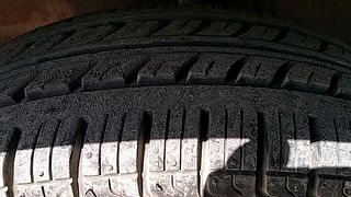 Used 2015 Maruti Suzuki Alto K10 [2010-2014] VXi Petrol Manual tyres LEFT FRONT TYRE TREAD VIEW