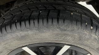 Used 2018 Mahindra KUV100 NXT K8 6 STR Dual Tone Petrol Manual tyres LEFT REAR TYRE TREAD VIEW