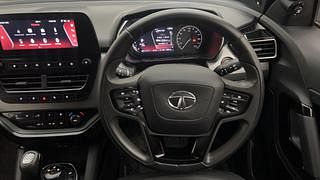 Used 2022 Tata Safari XZA Plus Dark Edition Diesel Automatic interior STEERING VIEW