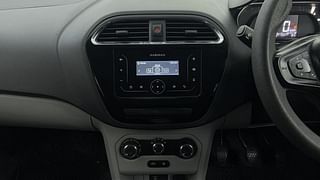 Used 2021 Tata Tiago Revotron XT Petrol Manual interior MUSIC SYSTEM & AC CONTROL VIEW