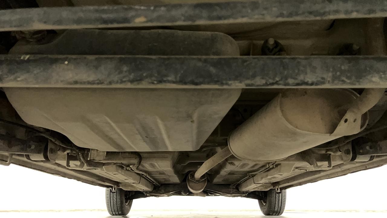 Used 2009 Maruti Suzuki A-Star [2008-2012] Lxi Petrol Manual extra REAR UNDERBODY VIEW (TAKEN FROM REAR)