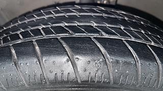 Used 2014 Maruti Suzuki Celerio VXI AMT Petrol Automatic tyres LEFT FRONT TYRE TREAD VIEW
