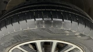 Used 2022 maruti-suzuki Dzire ZXI Plus AMT Petrol Automatic tyres LEFT FRONT TYRE TREAD VIEW