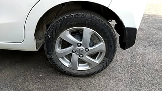 Used 2015 Maruti Suzuki Celerio [2014-2021] ZXi Petrol Manual tyres LEFT REAR TYRE RIM VIEW