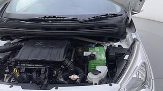 Used 2018 Hyundai Grand i10 [2017-2020] Sportz 1.2 Kappa VTVT Dual Tone Petrol Manual engine ENGINE LEFT SIDE HINGE & APRON VIEW