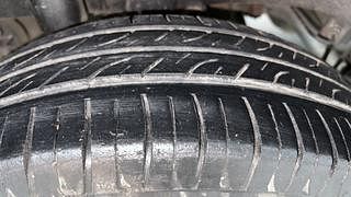 Used 2016 Mahindra KUV100 [2015-2017] K6 6 STR Petrol Manual tyres RIGHT REAR TYRE TREAD VIEW