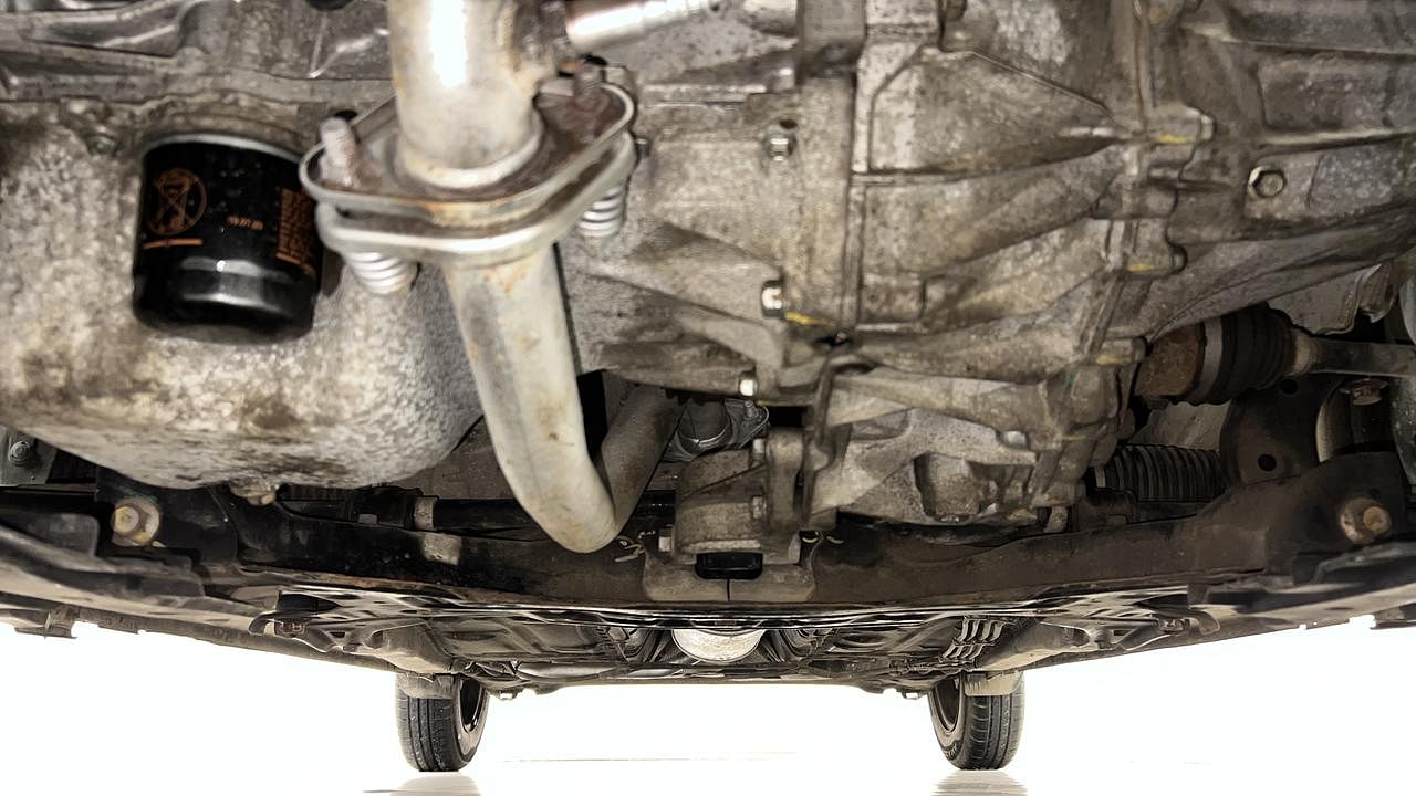 Used 2018 Maruti Suzuki Dzire [2017-2020] VXI AMT Petrol Automatic extra FRONT LEFT UNDERBODY VIEW