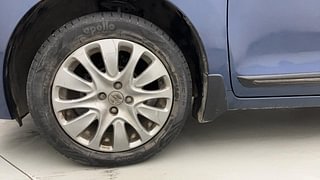 Used 2016 Maruti Suzuki Baleno [2015-2019] Alpha Petrol Petrol Manual tyres LEFT FRONT TYRE RIM VIEW