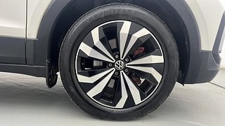 Used 2021 Volkswagen Taigun GT Plus 1.5 TSI DSG Petrol Automatic tyres RIGHT FRONT TYRE RIM VIEW