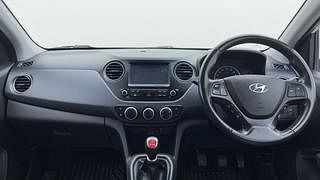 Used 2019 Hyundai Grand i10 [2017-2020] Sportz 1.2 Kappa VTVT Dual Tone Petrol Manual interior DASHBOARD VIEW