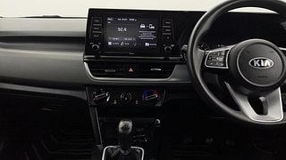 Used 2020 Kia Seltos HTK Plus G Petrol Manual interior MUSIC SYSTEM & AC CONTROL VIEW