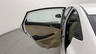 Used 2016 Hyundai Fluidic Verna 4S [2015-2018] 1.6 VTVT SX AT Petrol Automatic interior LEFT REAR DOOR OPEN VIEW