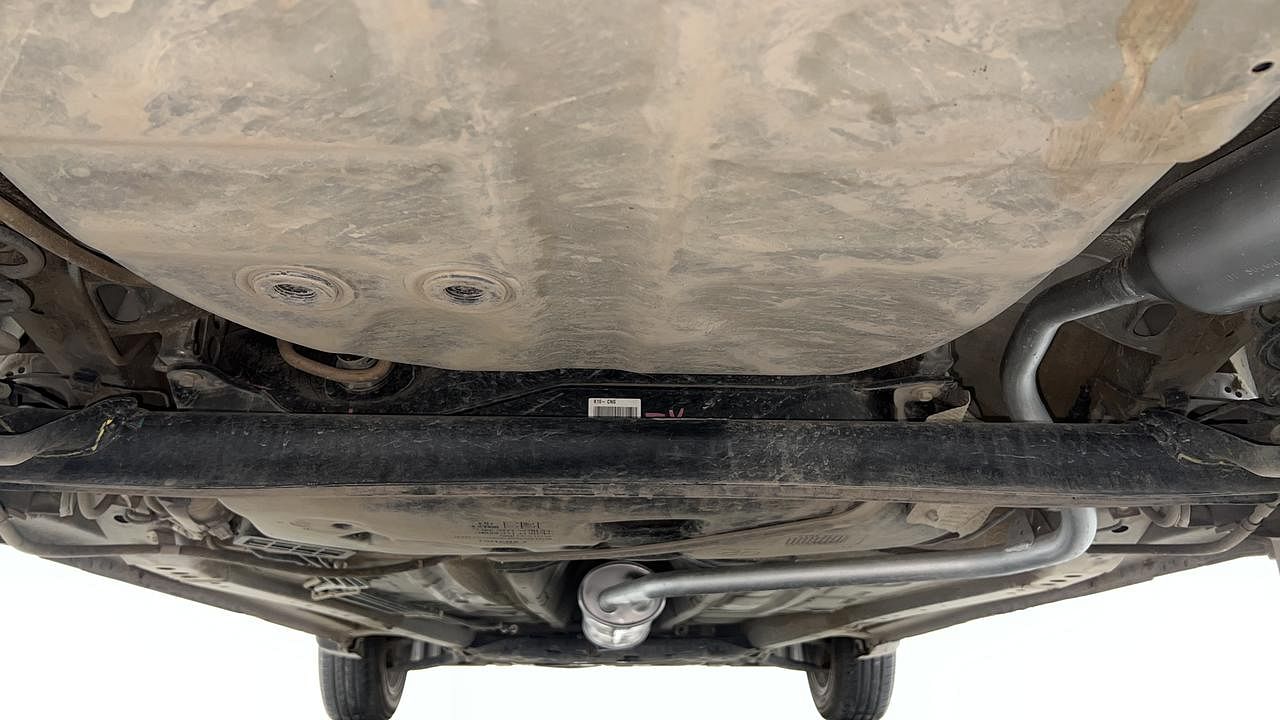 Used 2022 Maruti Suzuki Wagon R 1.0 LXI CNG Petrol+cng Manual extra REAR UNDERBODY VIEW (TAKEN FROM REAR)