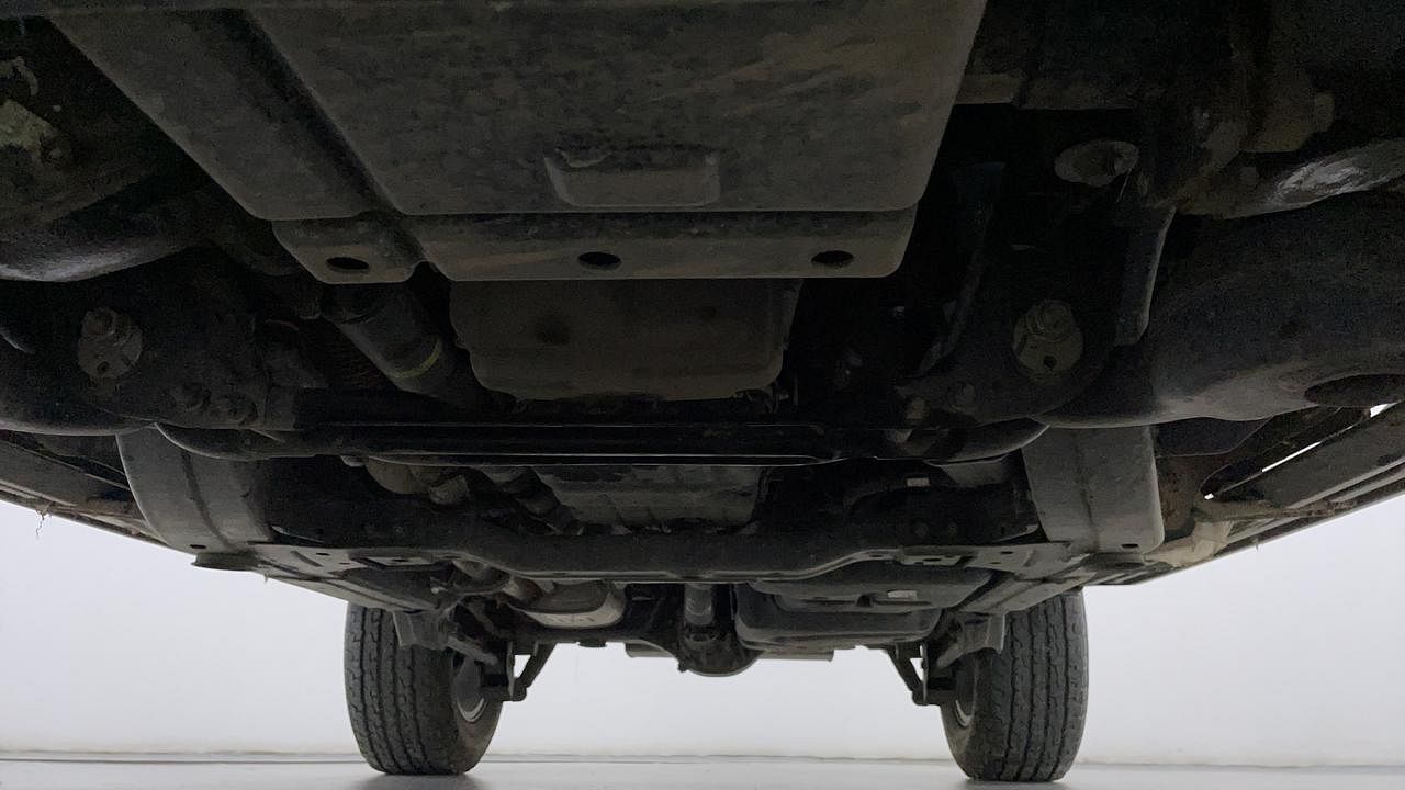 Used 2022 Mahindra Thar LX 4 STR Hard Top Petrol AT Petrol Automatic extra FRONT LEFT UNDERBODY VIEW