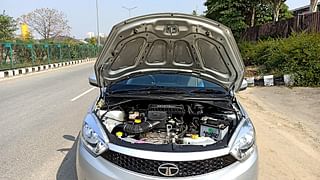 Used 2018 Tata Tiago [2016-2020] XTA Petrol Automatic engine ENGINE & BONNET OPEN FRONT VIEW