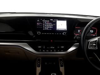 Used 2022 Kia Carens Luxury Plus 1.4 Petrol 6 STR Petrol Manual interior MUSIC SYSTEM & AC CONTROL VIEW