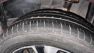 Used 2021 Tata Tigor Revotron XZ+ Petrol Manual tyres LEFT REAR TYRE TREAD VIEW