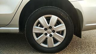 Used 2012 Volkswagen Vento [2010-2015] Comfortline Petrol Petrol Manual tyres LEFT REAR TYRE RIM VIEW