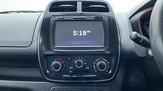 Used 2018 Renault Kwid [2015-2019] 1.0 RXT AMT Opt Petrol Automatic interior MUSIC SYSTEM & AC CONTROL VIEW