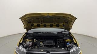 Used 2022 Volkswagen Taigun Topline 1.0 TSI MT Petrol Manual engine ENGINE & BONNET OPEN FRONT VIEW