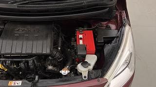 Used 2015 Hyundai Grand i10 [2013-2017] Asta 1.2 Kappa VTVT Petrol Manual engine ENGINE LEFT SIDE VIEW