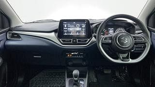 Used 2023 Maruti Suzuki Baleno Alpha AT Petrol Petrol Automatic interior DASHBOARD VIEW