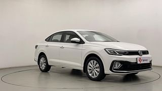 Used 2022 Volkswagen Virtus Highline 1.0 TSI AT Petrol Automatic exterior RIGHT FRONT CORNER VIEW