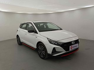 Used 2022 Hyundai i20 N Line N8 1.0 Turbo DCT Petrol Automatic exterior RIGHT FRONT CORNER VIEW