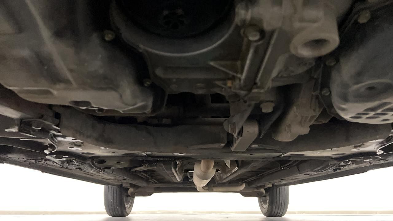 Used 2021 Nissan Magnite XV Turbo CVT Petrol Automatic extra FRONT LEFT UNDERBODY VIEW