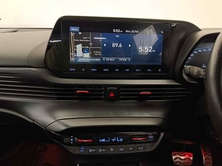 Used 2022 Hyundai i20 N Line N8 1.0 Turbo DCT Petrol Automatic interior MUSIC SYSTEM & AC CONTROL VIEW