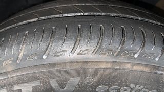 Used 2022 Renault Triber RXZ Petrol Manual tyres LEFT FRONT TYRE TREAD VIEW