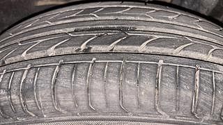 Used 2015 Hyundai Grand i10 [2013-2017] Magna 1.2 Kappa VTVT Petrol Manual tyres LEFT REAR TYRE TREAD VIEW