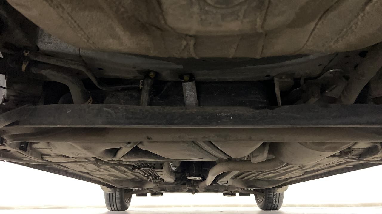 Used 2022 Honda Amaze 1.2 VX CVT i-VTEC Petrol Automatic extra REAR UNDERBODY VIEW (TAKEN FROM REAR)