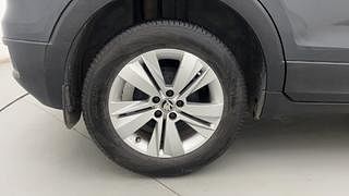 Used 2022 Skoda Kushaq Ambition 1.0L TSI MT Petrol Manual tyres RIGHT REAR TYRE RIM VIEW