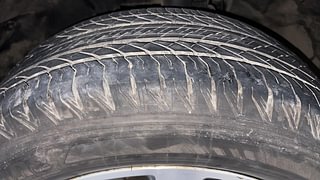 Used 2021 Tata Safari XZA Plus Diesel Automatic tyres LEFT FRONT TYRE TREAD VIEW