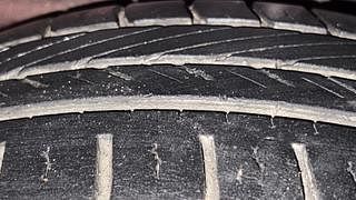 Used 2018 Toyota Yaris [2018-2021] G Petrol Manual tyres LEFT REAR TYRE TREAD VIEW