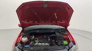 Used 2015 Volkswagen Polo [2015-2019] Comfortline 1.2L (P) Petrol Manual engine ENGINE & BONNET OPEN FRONT VIEW