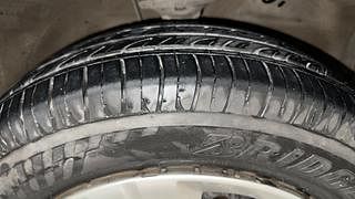 Used 2017 Maruti Suzuki Wagon R 1.0 [2010-2019] VXi Petrol Manual tyres RIGHT FRONT TYRE TREAD VIEW