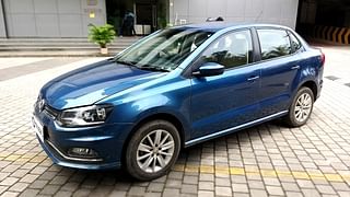 Used 2016 Volkswagen Ameo [2016-2020] Highline1.2L (P) Petrol Manual exterior LEFT FRONT CORNER VIEW