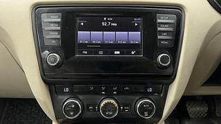 Used 2015 Skoda Octavia [2013-2017] Elegance 1.8 TSI AT Petrol Automatic interior MUSIC SYSTEM & AC CONTROL VIEW