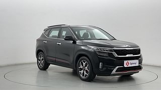 Used 2019 Kia Seltos [2019-2020] GTX Petrol Manual exterior RIGHT FRONT CORNER VIEW