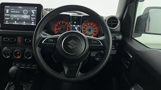 Used 2023 maruti-suzuki Jimny Alpha 1.5l Petrol AT Dual tone Petrol Automatic interior STEERING VIEW