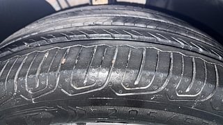 Used 2022 Volkswagen Virtus Comfortline 1.0 TSI MT Petrol Manual tyres RIGHT FRONT TYRE TREAD VIEW