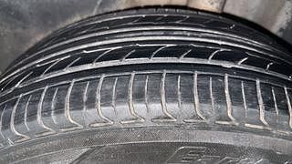 Used 2011 Volkswagen Vento [2010-2015] Highline Petrol AT Petrol Automatic tyres LEFT REAR TYRE TREAD VIEW