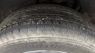 Used 2022 Tata Safari XZA Plus Dark Edition Diesel Automatic tyres RIGHT REAR TYRE TREAD VIEW