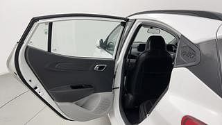 Used 2022 Hyundai Grand i10 Nios Sportz 1.2 Kappa VTVT CNG Petrol+cng Manual interior LEFT REAR DOOR OPEN VIEW